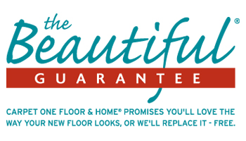 Carpet One's Beautiful Guarantee logo